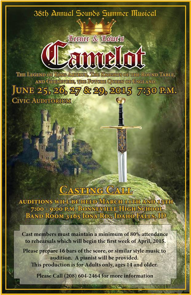 Camelot Auditions 2015
