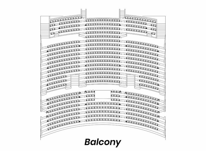 if civic auditorium balcony seating
