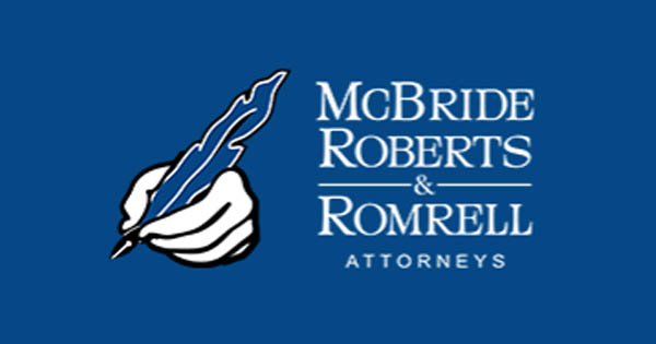 mcbride roberts romrell attorneys logo